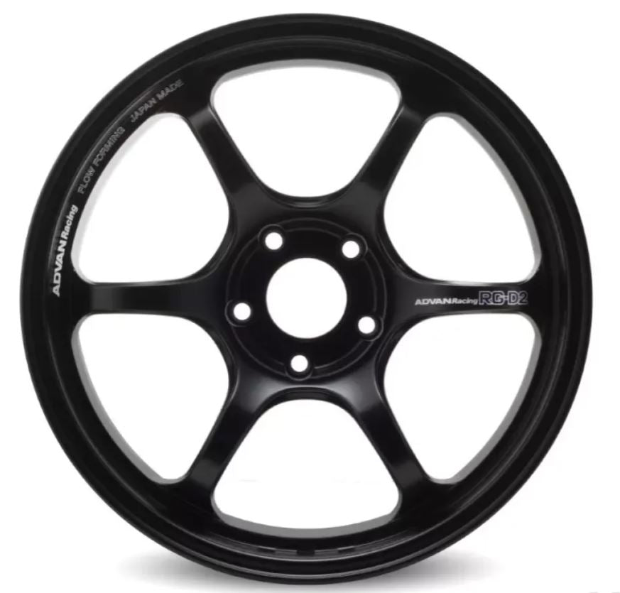 Advan RG-D2 18x9.0 +31 5-114.3 Semi Gloss Black Wheel (YAT8I31ESB)