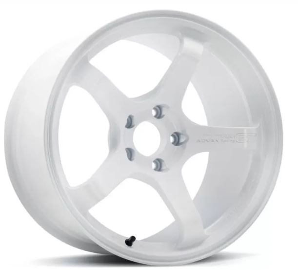 Rueda Advan GT Beyond 18x9.5 +45 5-100 Racing Blanca