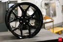 Vossen HF-5 20x9.5" 5x120 ET20 Deep Face Wheel 72.56 hub bore in Gloss Black