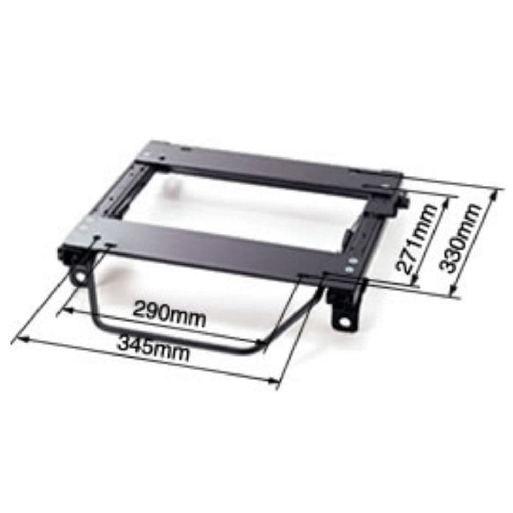 Bride 2020+ Toyota GR Supra Riel de asiento izquierdo tipo MO (cusBRDS-G102MO)